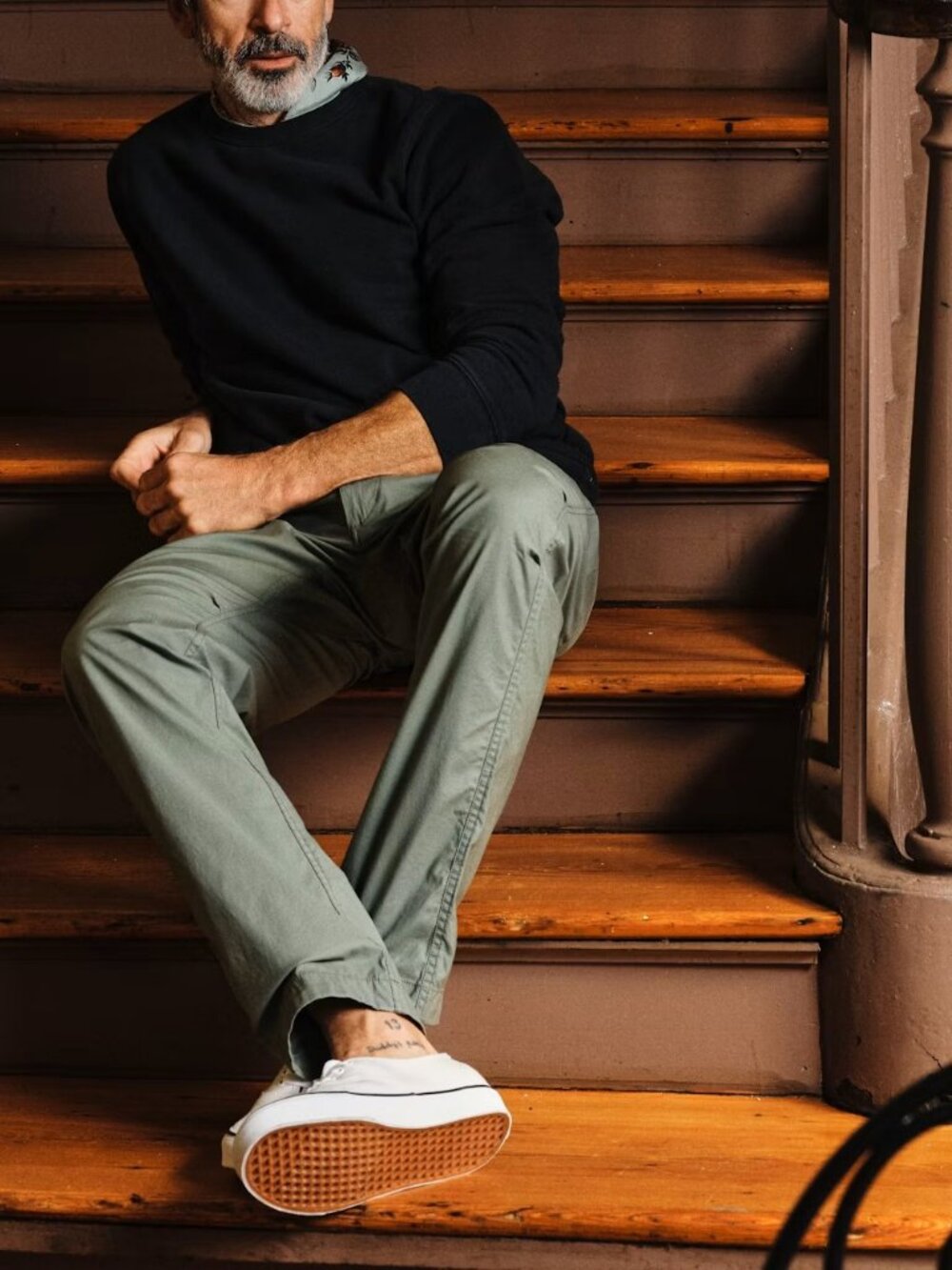 Relwen Flyweight Flex Chino 36 Muted Olive Huckberry